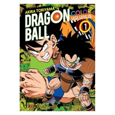 DRAGON BALL COLOR - SAGA SAIYAJIN 01 - IVREA ARG