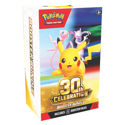 PKM TCG: 30th - Booster Bundle Inglés