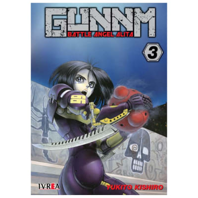 GUNNM BATTLE ANGEL ALITA 03 - IVREA ARG1