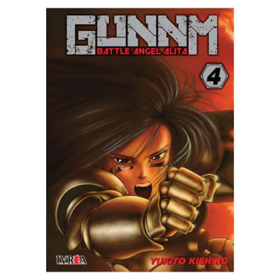 GUNNM BATTLE ANGEL ALITA 04 - IVREA ARG