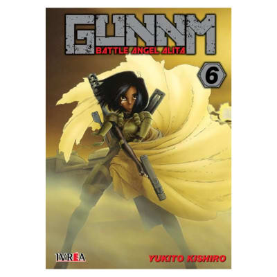 GUNNM BATTLE ANGEL ALITA 06 - IVREA ARG1