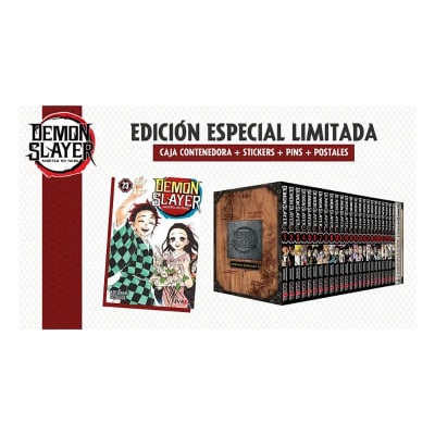 DEMON SLAYER - KIMETSU NO YAIBA 23 EDICIÓN DE COFRE - IVREA ARG