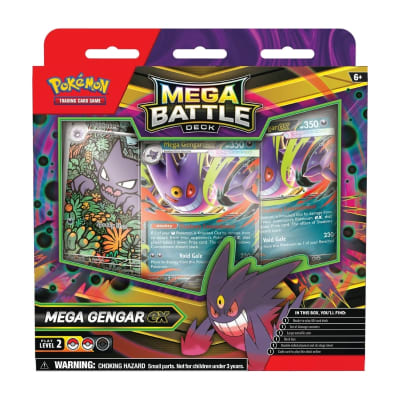 PKM TCG: Mega Battle Deck Mega Gengar ex Español1
