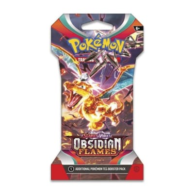 S&V - Obsidian Flames Sleeved Booster (Inglés)1