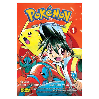 POKEMON 13. ROJO FUEGO Y VERDE HOJA 01 - NORMA1