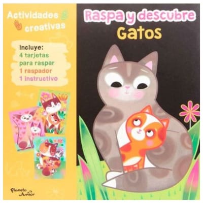 Raspa y descubre - Gatos1