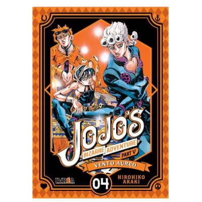 JOJOS BIZARRE ADVENTURE PARTE 5: VENTO AUREO 04 - IVREA ARG
