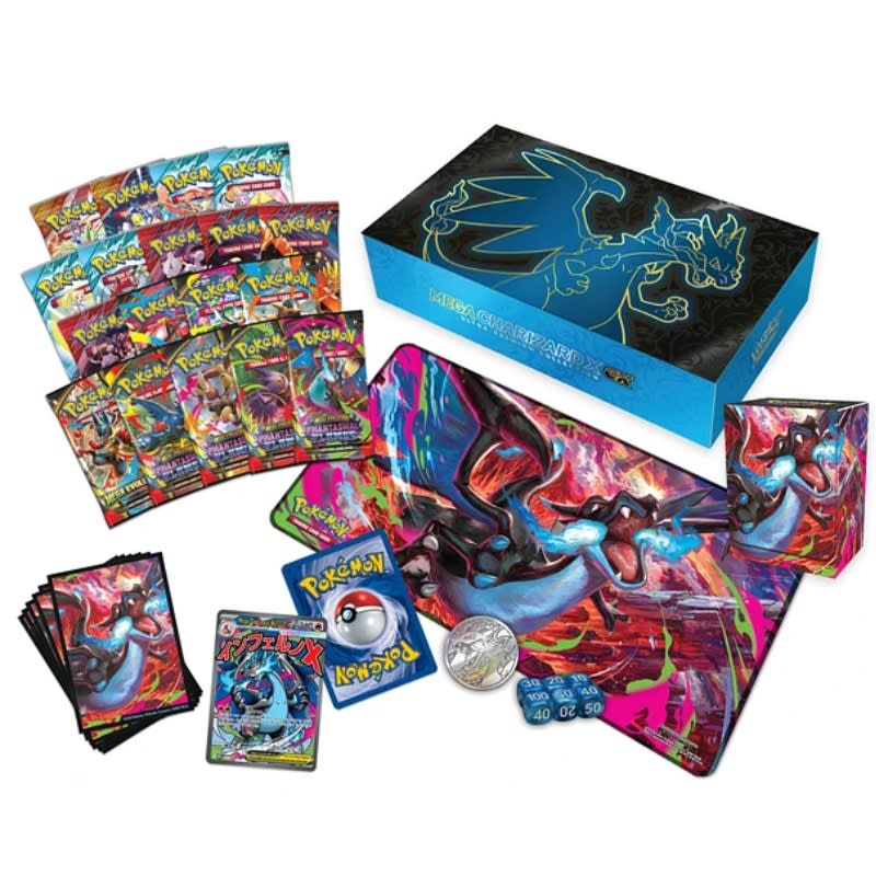 PKM TCG: Mega Charizard X ex Ultra Premium Collection Español2