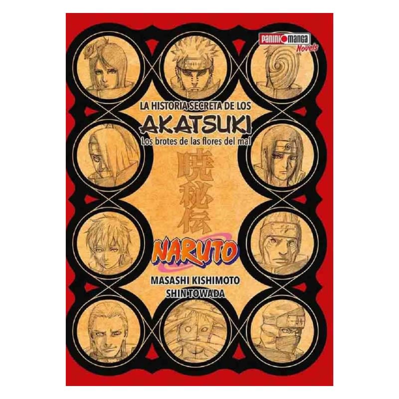 LA HISTORIA SECRETA DE AKATSUKI - PANINI ARGENTINA 1