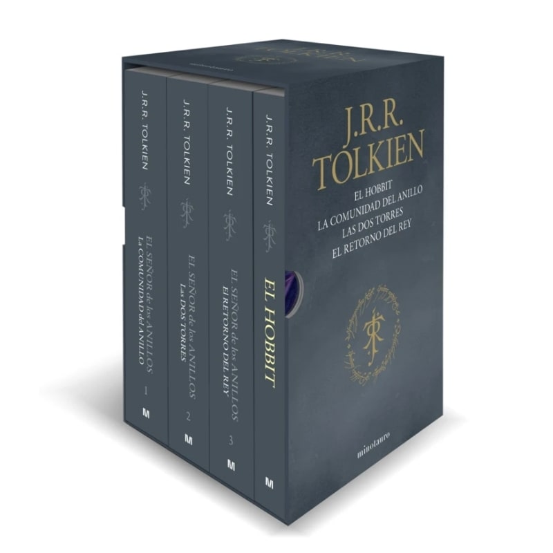 Estuche Tolkien (El Hobbit + El Señor de los Anillos)2