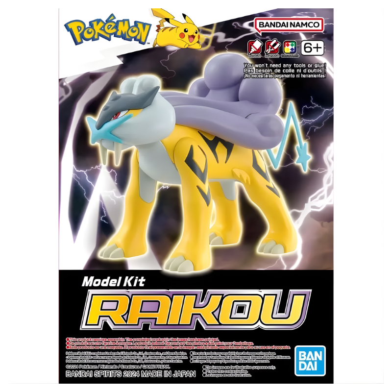 MODEL KIT POKEMON MODEL KIT RAIKOU BANDAI HOBBY 0