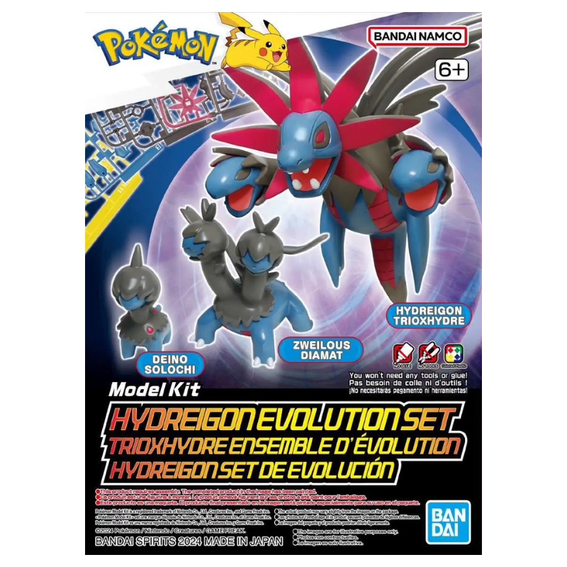 MODEL KIT POKEMON MODEL KIT HYDREIGON EVOLUTION SET BANDAI 0