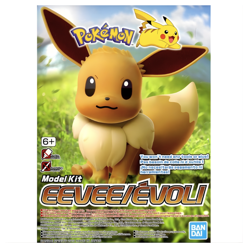 MODEL KIT POKEMON EEVEE BANDAI HOBBY 0