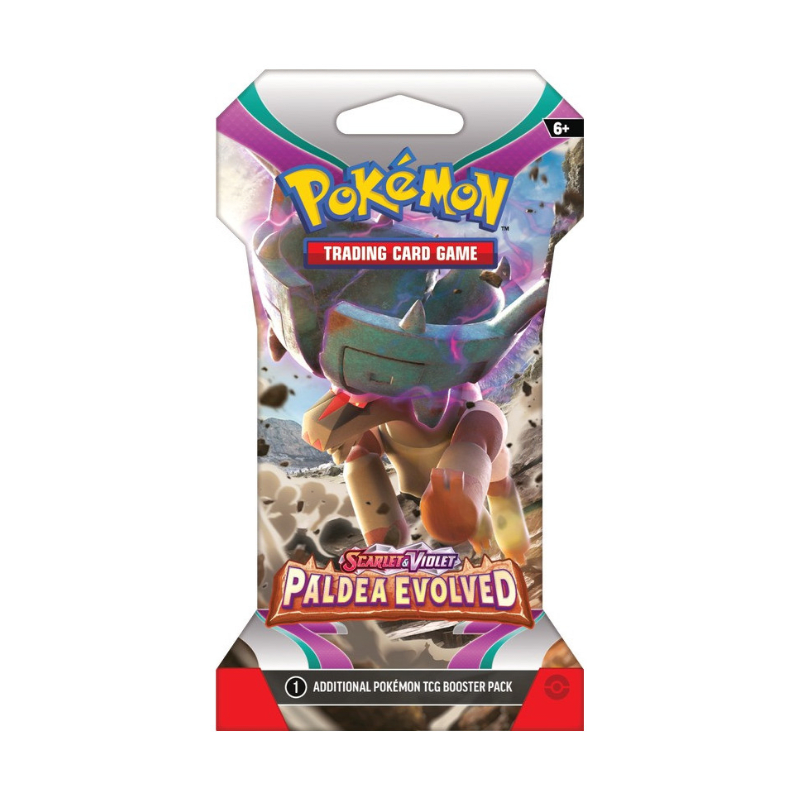  Scarlet & Violet - Paldea Evolved Sleeved Booster (Inglés)3