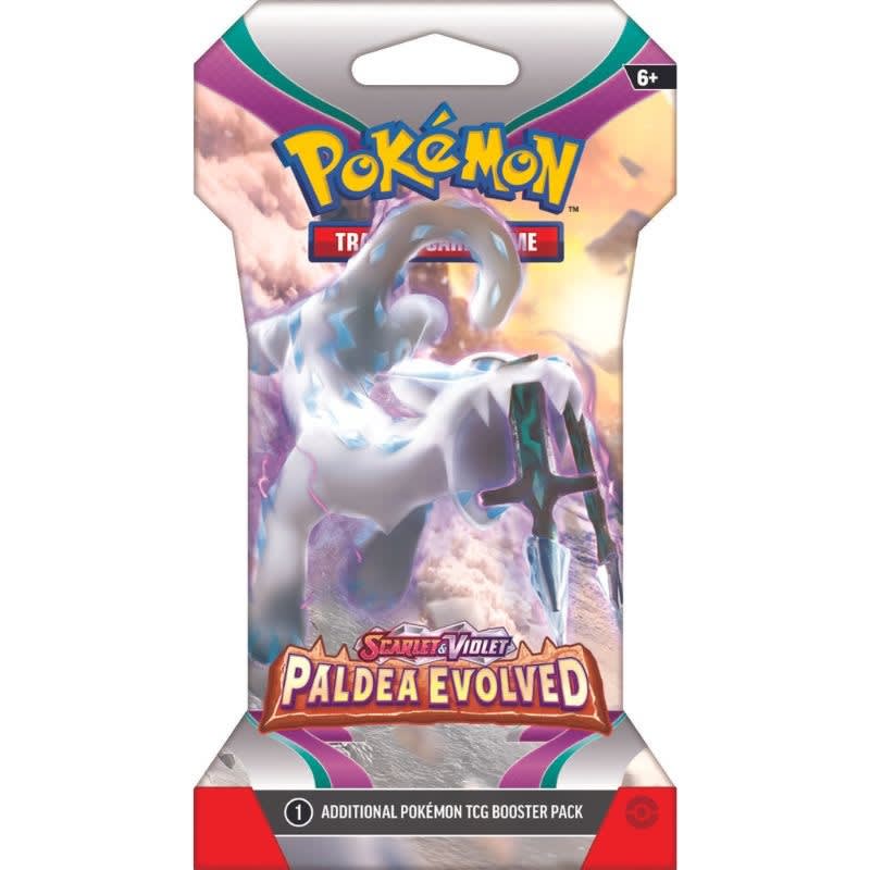  Scarlet & Violet - Paldea Evolved Sleeved Booster (Inglés)4