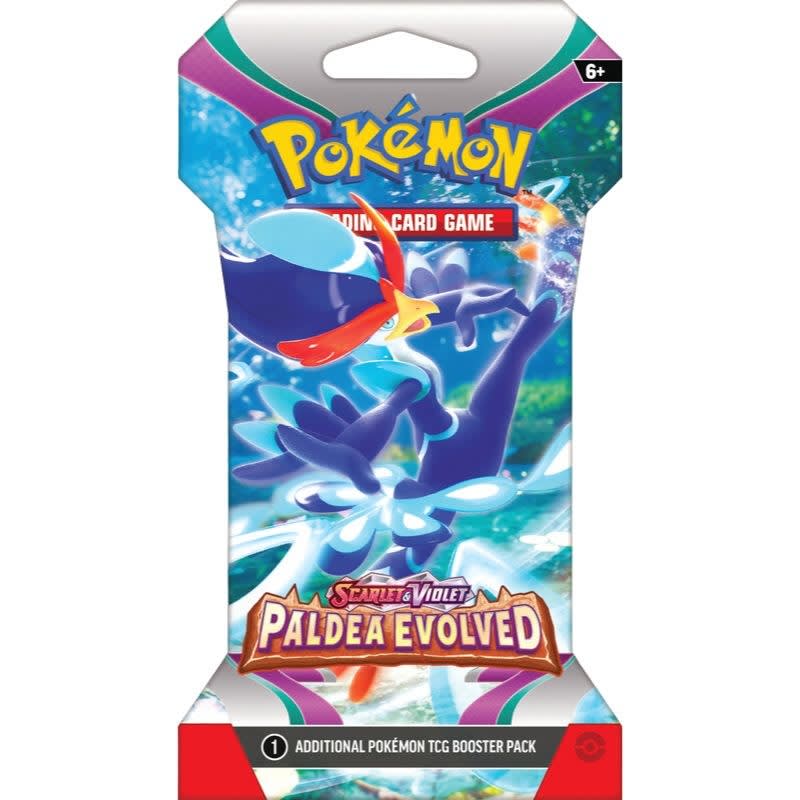  Scarlet & Violet - Paldea Evolved Sleeved Booster (Inglés)1