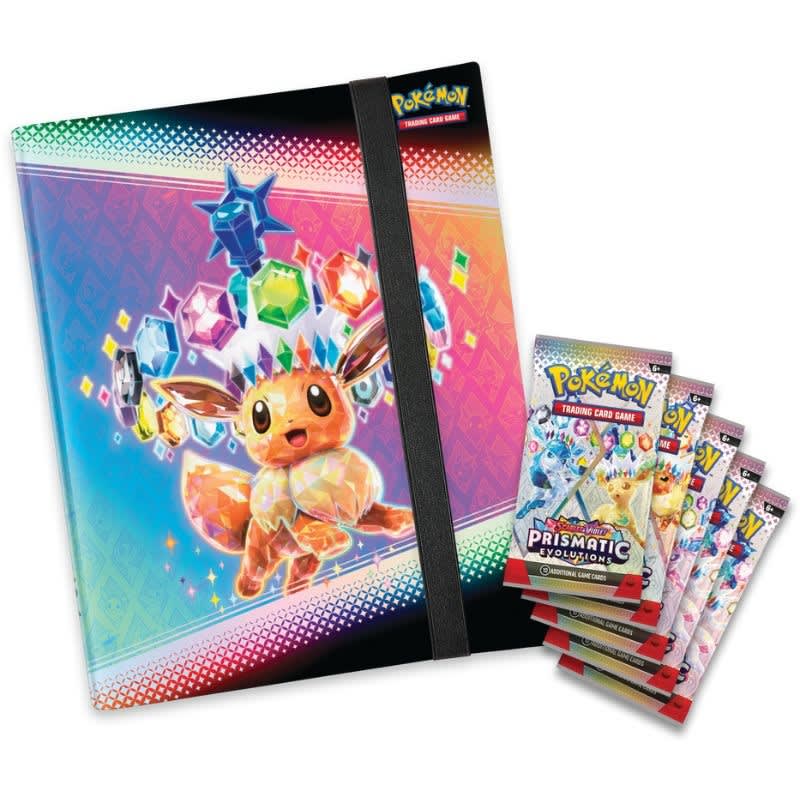 PKM TCG S & V Prismatic Evolutions - Binder Collection Inglés1