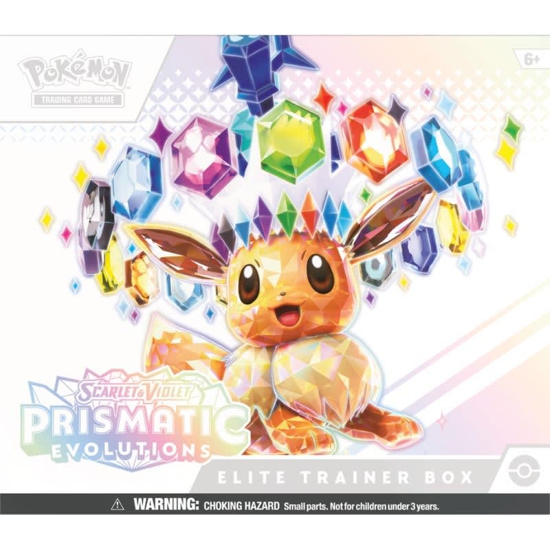 PKM TCG S & V Prismatic Evolutions - Elite Trainer Box Español2
