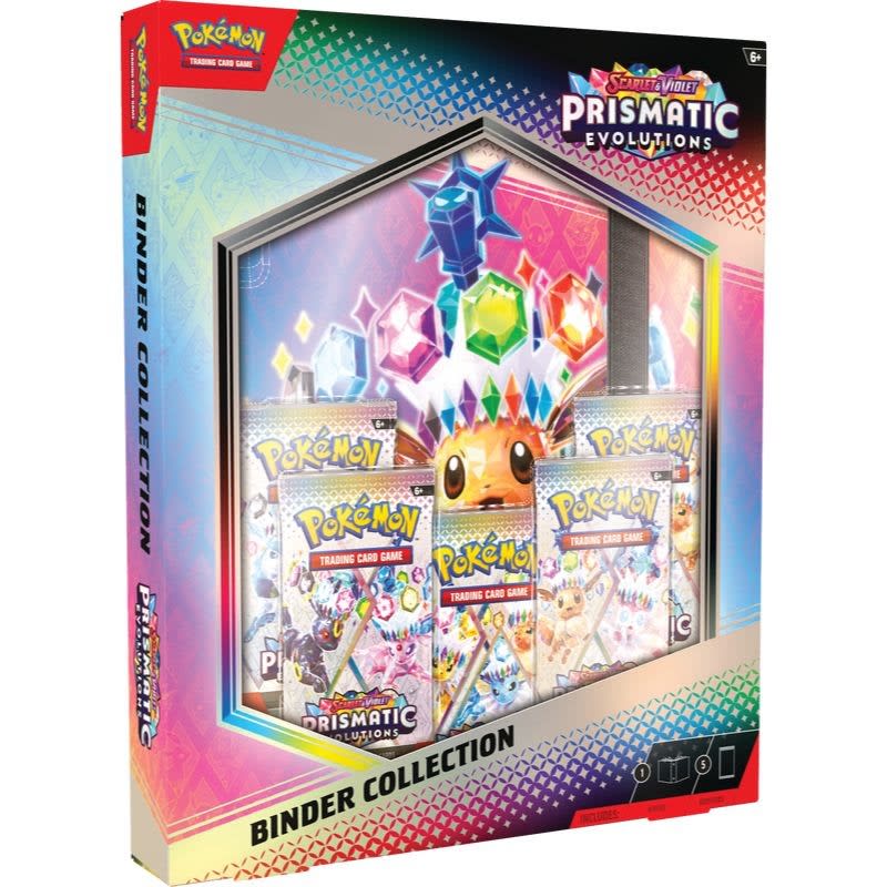 PKM TCG S & V Prismatic Evolutions - Binder Collection Inglés 2