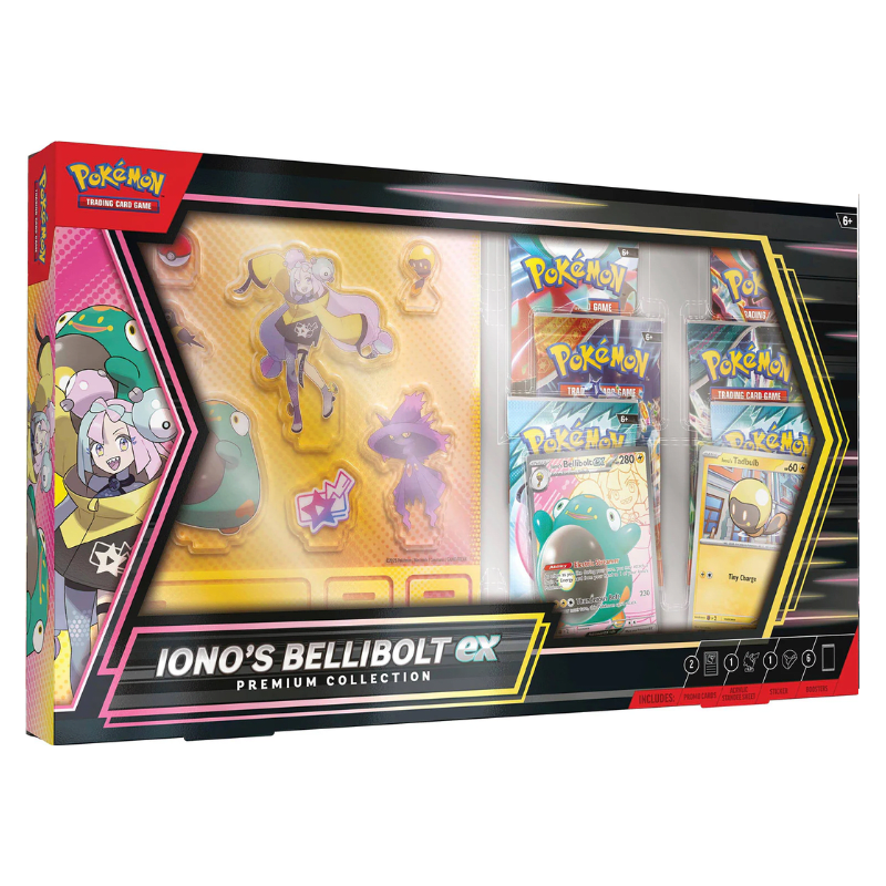PKM TCG S&V - Iono's Bellibolt EX Premium Collection Ingles 0