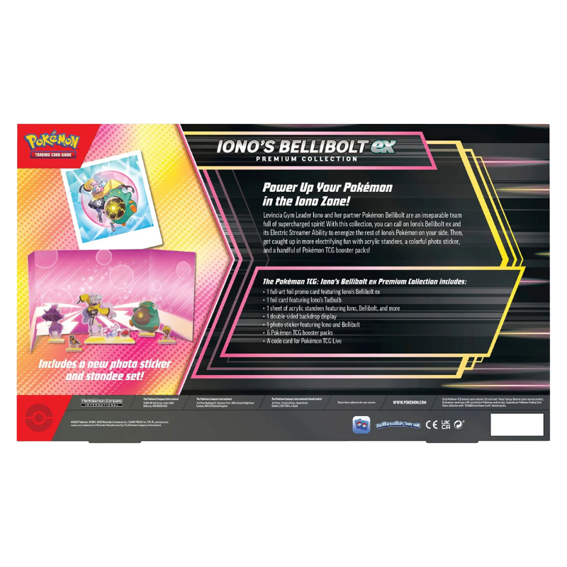PKM TCG S&V - Iono's Bellibolt EX Premium Collection Ingles2