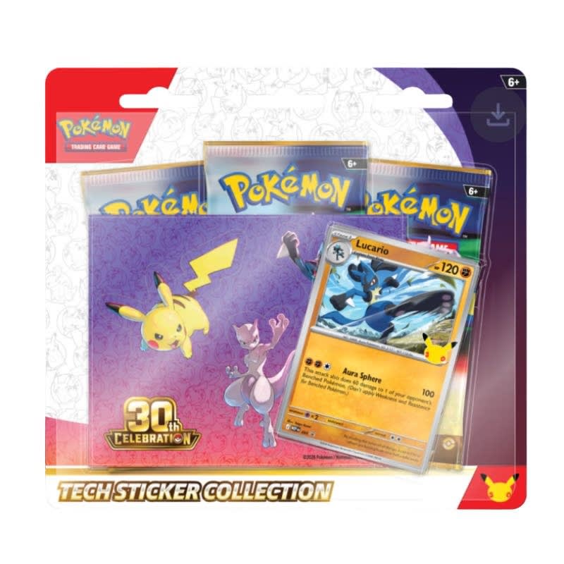 PKM TCG: 30th - Tech Sticker Collection Inglés 0