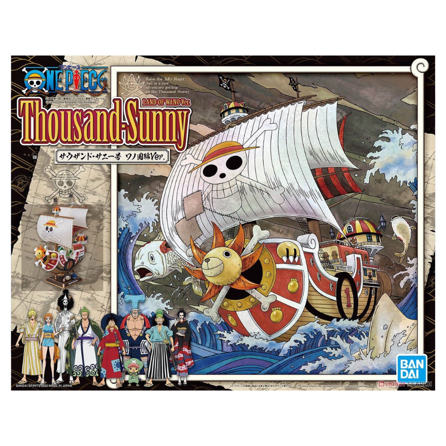 MODEL KIT ONE PIECE - THOUSAND SUNNY LAND OF WANO BANDAI HOBBY 0