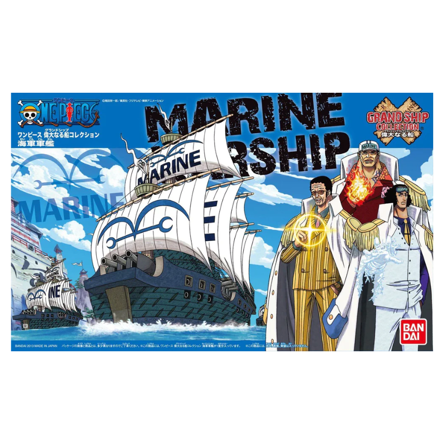MODEL KIT ONE PIECE GRAND SHIP - MARINE SHIP BANDAI HOBBY 0