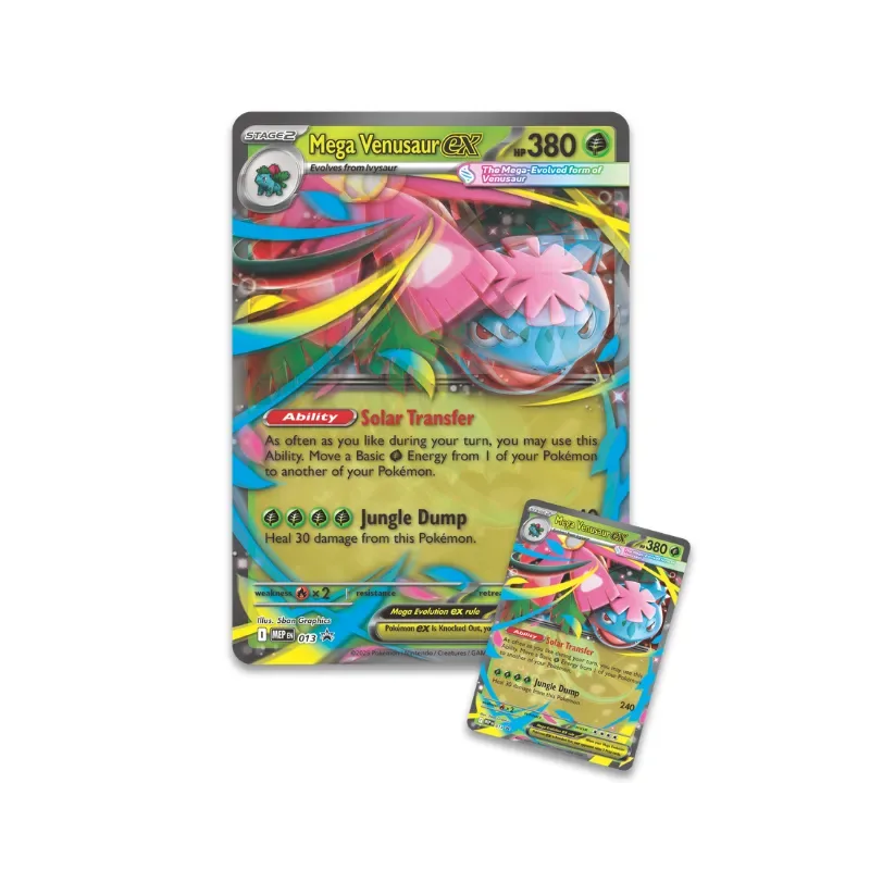 PKM TCG: Mega Venusaur ex Premium Collection Ingles2