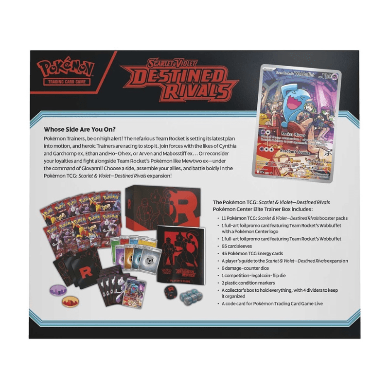 PKM TCG S&V - Destined Rivals Elite Trainer Box Ingles4