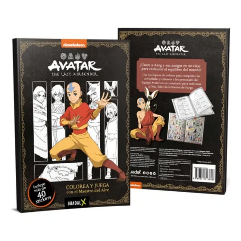 AVATAR THE LAST AIRBENDER COLOREA - GUADAL 0