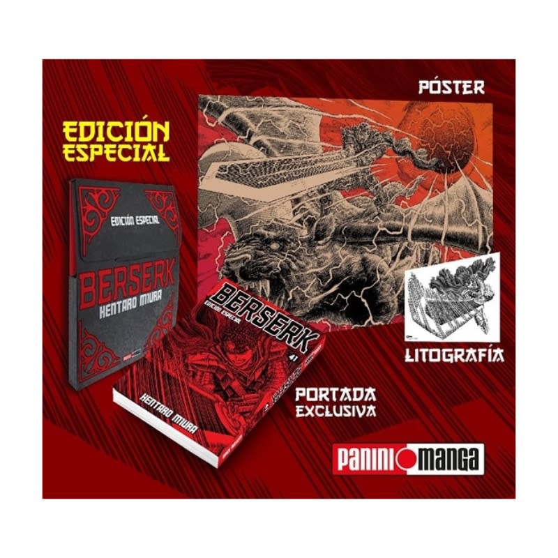 BERSERK # 41 (VARIANTE) - PANINI ARGENTINA 1