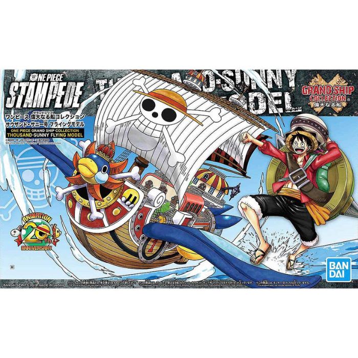 MODEL KIT ONE PIECE GRAND SHIP - THOUSAND SUNNY FLYING BANDAI HOBBY 0