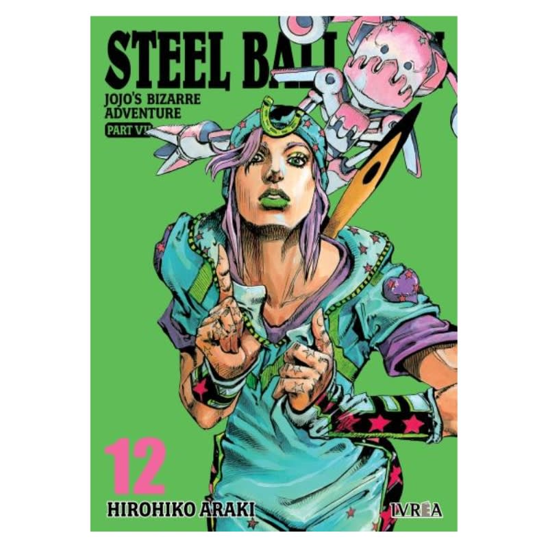 JOJO'S BIZARRE ADVENTURE PARTE 7 STEEL BALL RUN 12 IVREA ESP Tsuki Manga Store