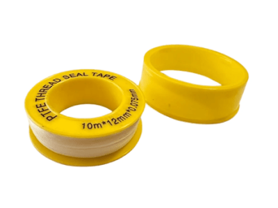TEFLON PROFECIONAL 1/2PULG. GAS 10MT (AMARILLO)