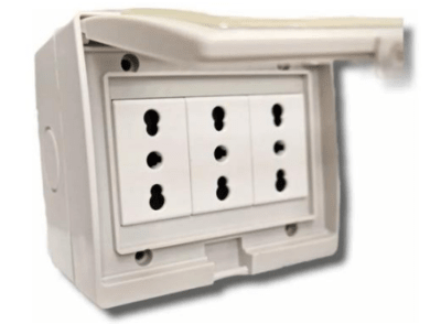 TOMACORRIENTE  TRIPLE PARA EXTERIOR PARA HYDROBOX