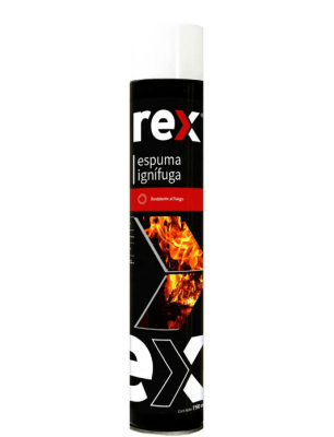 ESPUMA  IGNIFUGA C/ APLICACION TARRO 750ML REX