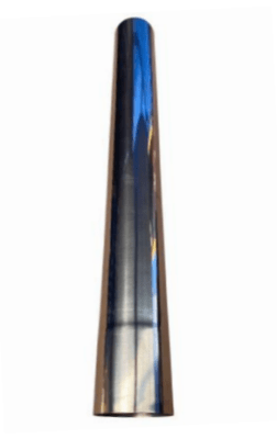 DUCTO PARA CALEFONT TUBO ACERO INOXIDABLE LISO Ø60 MM LARGO 50 CM