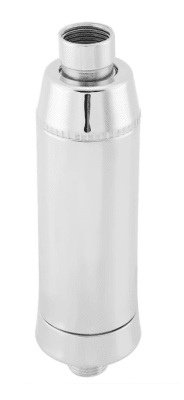 FILTRO PARA DUCHA CROMADO TIPO TUBO
