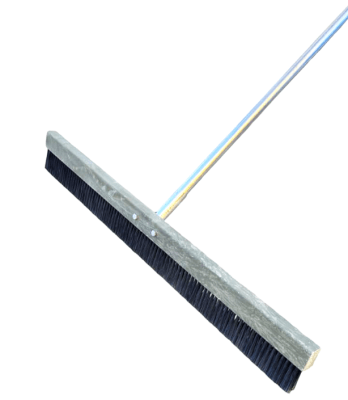 CEPILLO HORMIGON NEGRO DE FIBRA PLASTICA 1 MT