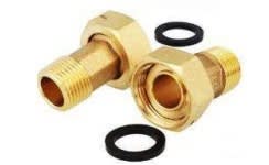 COLA DE MEDIDOR  3/4 Pulg. (1 Pulg. HI x 3/4 Pulg. HE) BRONCE