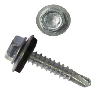 AUTOPERFORANTE HEXAGONAL C/GOLILLA 12 x 1 (100 unidades)