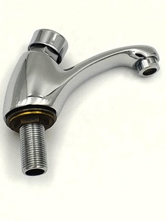 LLAVE TEMPORIZADA LAVAMANOS ALTA