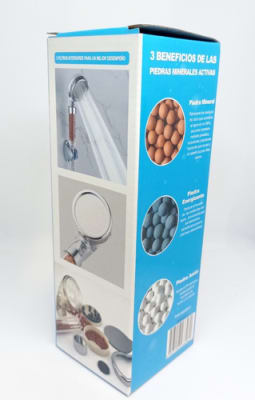 MANGO DUCHA SPA FILTRADOR TRIPLE ACCION