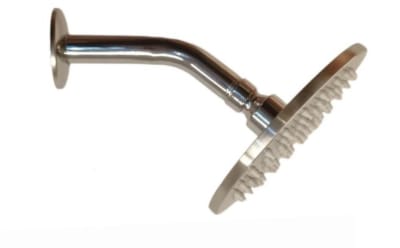 DUCHA FIJA METALICA Ø15 CM BRAZO 15 CM (CAJA)