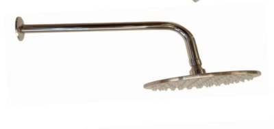 DUCHA FIJA METALICA Ø20 CM BRAZO 40 CM (CAJA)