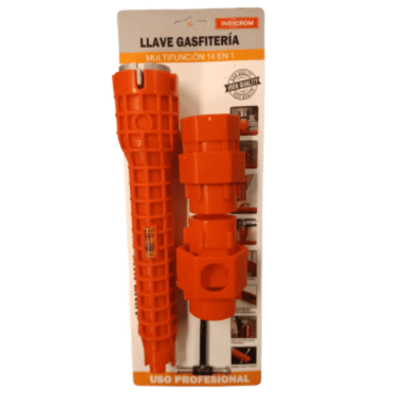 LLAVE MULTIFUNCION GASFITERIA 14 EN 1
