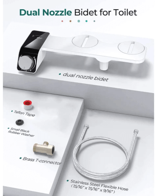 BIDET AJUSTABLE PARA W.C.