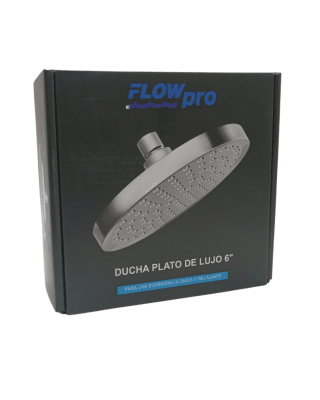 DUCHA PLATO DE LUJO REDONDA 6