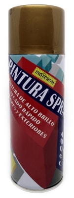 PINTURA EN SPRAY DORADO